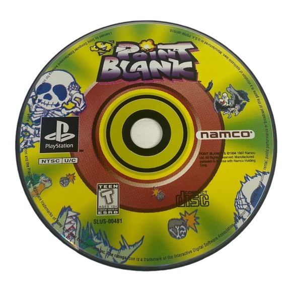 Point Blank for (PlayStation 1, PS1 1994) Game Disc Only - TESTED